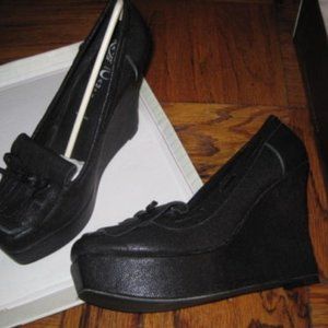 ❌SOLD❌ Jeffery Campbell Allison Vintage Platform Penny Loafers NIB